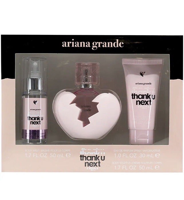 Ariana Grande Thank U Next Eau De Parfum 30ml 3 Piece Set - ScentsOn ...